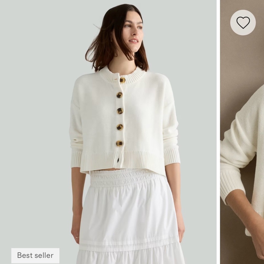 Quince 100% Organic Cotton Sweater